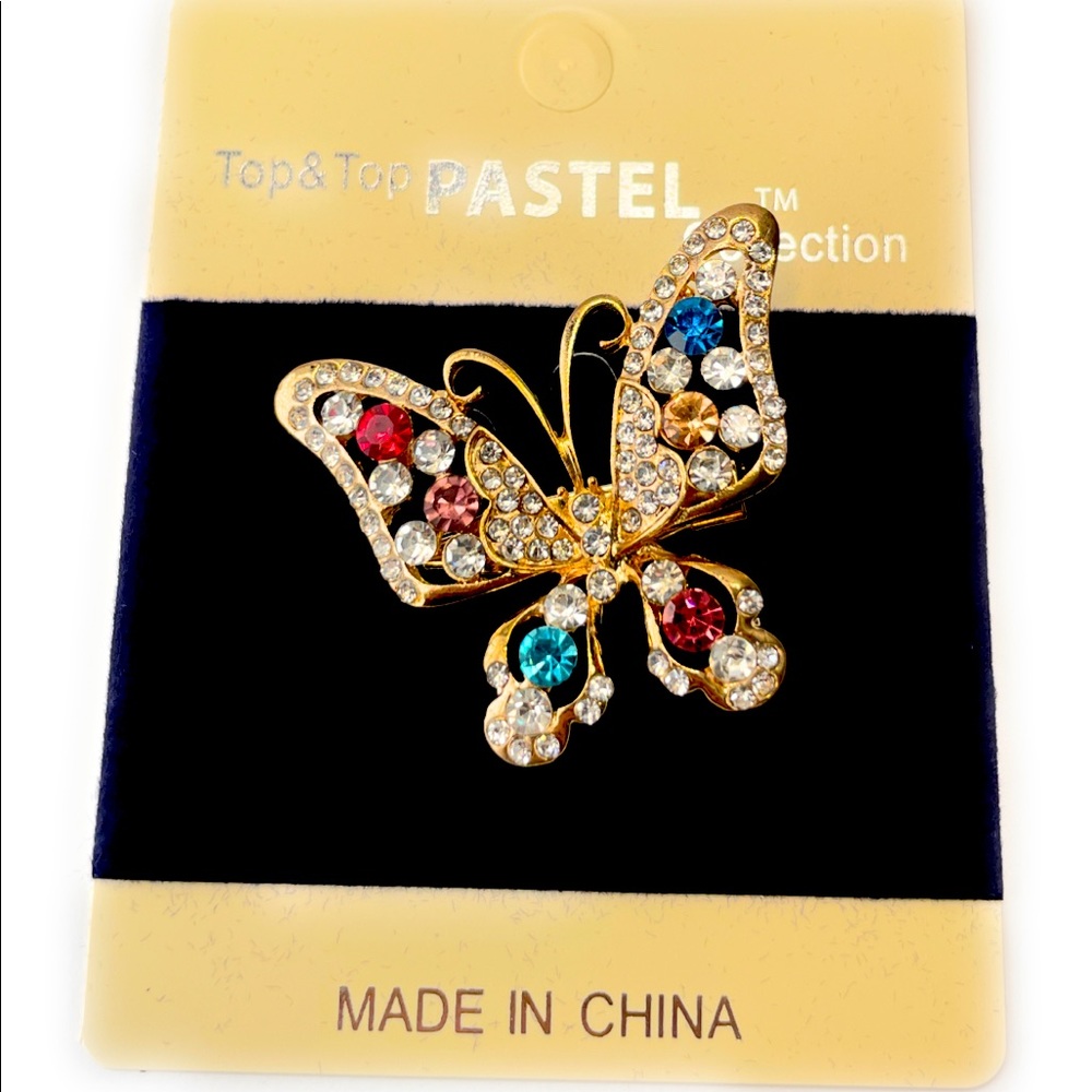NEW Beautiful Butterfly Brooch